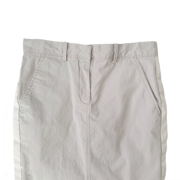 Gap gray tux chino pencil skirt size 00 - Picture 5 of 7